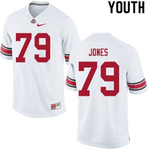 #79 Dawand Jones OSU Youth Player Jersey White