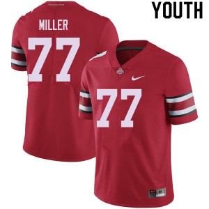 #77 Harry Miller Ohio State Buckeyes Youth High School Jerseys Red