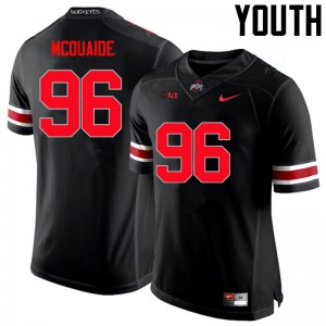 #96 Jake McQuaide Ohio State Youth Football Jerseys Black