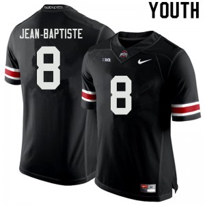 #8 Javontae Jean-Baptiste Ohio State Youth Player Jerseys Black