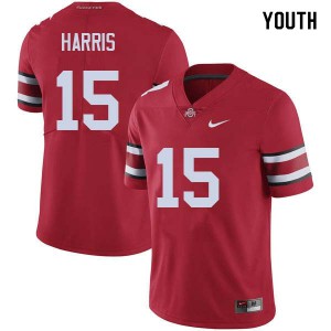 #15 Jaylen Harris Ohio State Youth High School Jerseys Red
