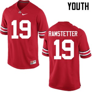 #19 Joe Ramstetter OSU Youth Official Jersey Red