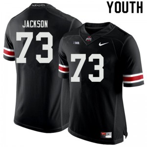 #73 Jonah Jackson OSU Youth University Jersey Black