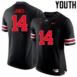 #14 Keandre Jones Ohio State Youth University Jerseys Black