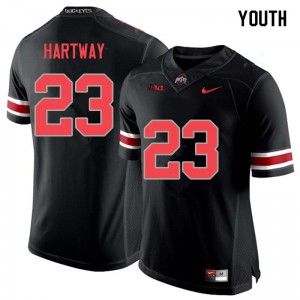 #23 Michael Hartway Ohio State Youth Alumni Jerseys Blackout