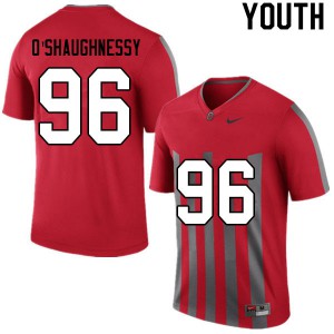 #96 Michael O'Shaughnessy Ohio State Buckeyes Youth High School Jerseys Retro