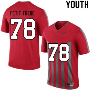 #78 Nicholas Petit-Frere Ohio State Youth Official Jerseys Retro