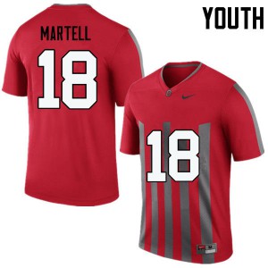 #18 Tate Martell OSU Youth Stitched Jersey Throwback