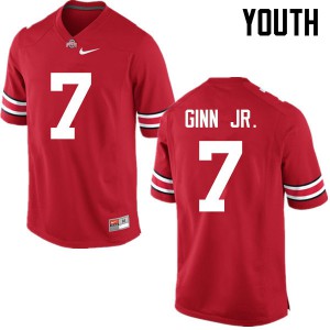 #7 Ted Ginn Jr. Ohio State Youth University Jersey Red