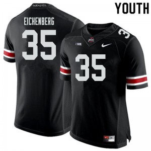 #35 Tommy Eichenberg Ohio State Buckeyes Youth High School Jerseys Black