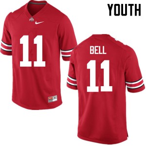 #11 Vonn Bell Ohio State Buckeyes Youth Football Jerseys Red
