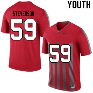 #59 Zach Stevenson Ohio State Youth High School Jersey Retro