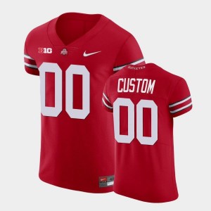 #00 Ohio State Buckeyes Limited Men Custom Jersey Red