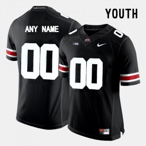 #00 Ohio State Youth Official Custom Jerseys Black