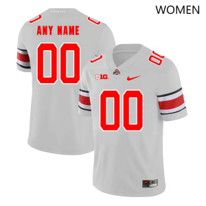 #00 Ohio State Buckeyes Women 2023 Alternate Custom Jerseys Gary
